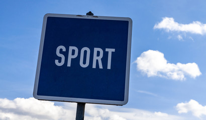 Sport-Schild
