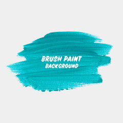 Fototapeta premium Brush painted acrylic abstract background illustration vector. Perfect watercolor design for headline, logo and sale banner. 
