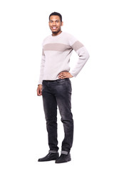 Fototapeta premium Full body afro man