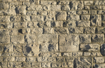 Rectangular stone wall texture or background 