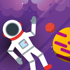 space solar system concept