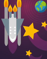 space solar system concept