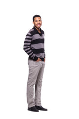 Fototapeta premium Full body afro man