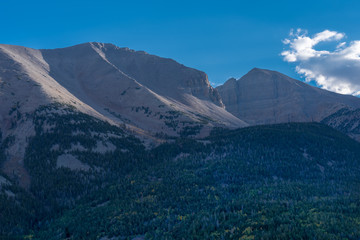 Mountain scenes in Great Basin National Park, Nevada