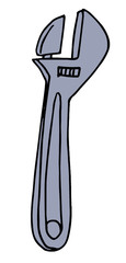Simple illustration of a spanner