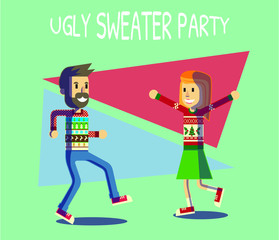Ugly sweater party