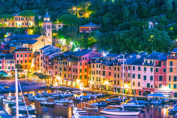 Picturesque fishing village Portofino, Liguria, Italy