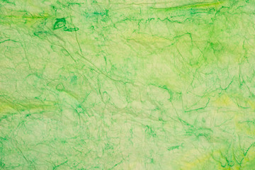 green creased colored tissue paper background texture