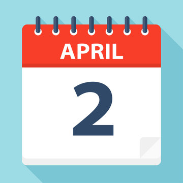 April 2 - Calendar Icon