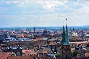 Obraz premium Sunny day in Nuremberg