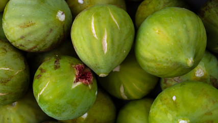 fresh natural figs close up