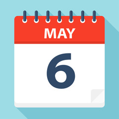 May 6 - Calendar Icon