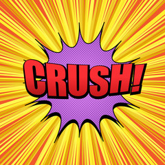 Comic page bright concept