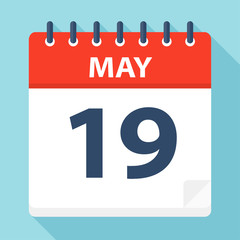 May 19 - Calendar Icon