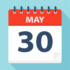 May 30 - Calendar Icon