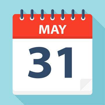 May 31 - Calendar Icon