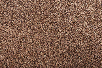 flax seeds scattered as a background