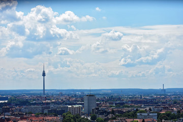 Fototapeta premium Sunny day in Nuremberg