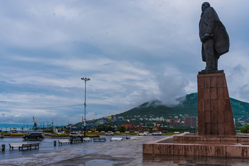 Lenin Statue in Petropavlovsk-Kamchatski