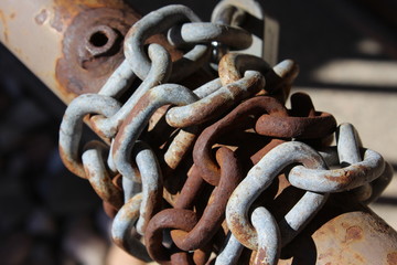 rusty chain