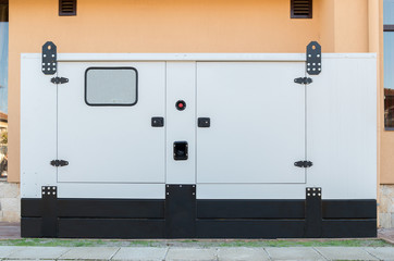 Generator house support for emergency electric power.