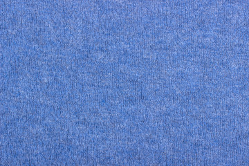 Obraz premium texture of blue terry soft fabric with villi