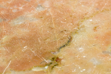 Marble stone texture macro close up background, crystals and minerals, rock texture