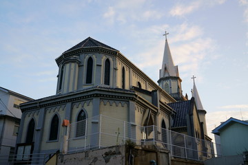 Fototapeta na wymiar [長崎県]三浦町教会