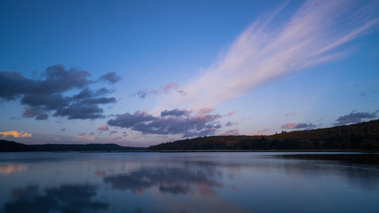 Obraz premium Blue Hour Over Puget Sound