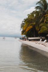 Panama beach tropical view