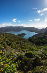 Amazing view of fire Lake 