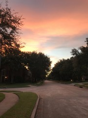 Texas sunset