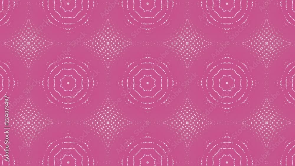 Poster abstract background of geometric patterns. kaleidoscope effect. 3D rendering