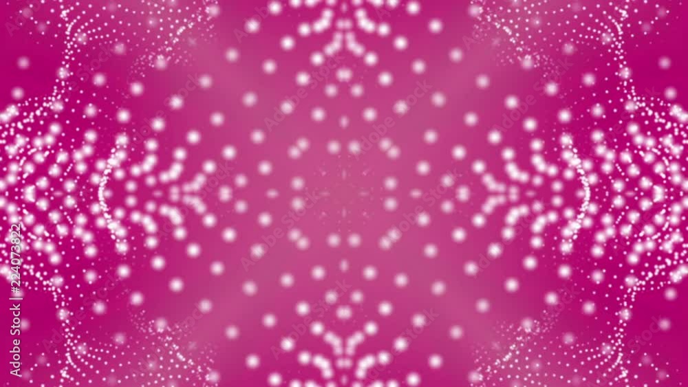 Poster abstract background of geometric patterns. kaleidoscope effect. 3D rendering