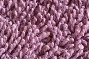 macro view of fabric pile
