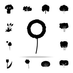 sunflower icon. Plants icons universal set for web and mobile