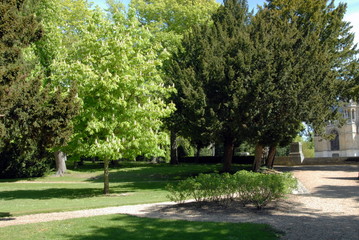 Ville de Dreux, le Parc du Domaine de la Chapelle Royale Saint-Louis, département d'Eure et Loir, Normandie, France
