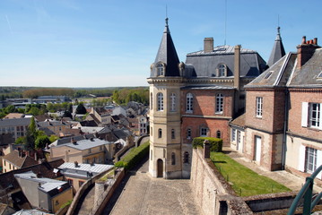 Ville de Dreux, Domaine de la Chapelle Royale Saint-Louis, ancien Evêché, Normandie, France