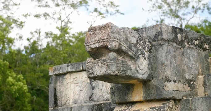 Mayan Ruins in chichen itza Mexico