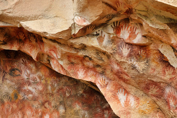Arte rupestre - Cueva de las Manos - Argentina © alphacero