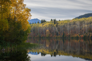 Ross Lake on the Yellowhead Highway