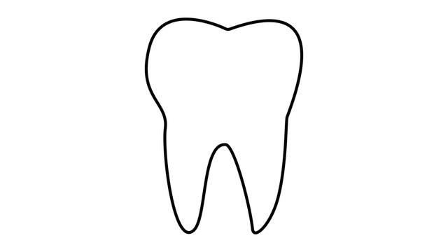 Tooth dentistry icon