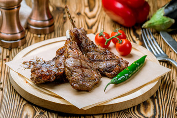 Rack of lamb
