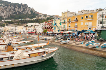 Fototapeta na wymiar Port of Capri