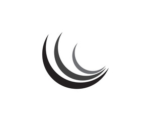 Fototapeta na wymiar Wave logo illustrator vectors