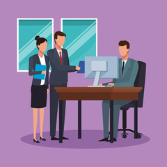 Business people at office