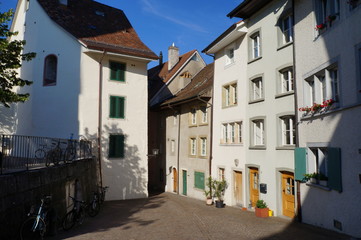 オルテン旧市街の街並み（スイス）