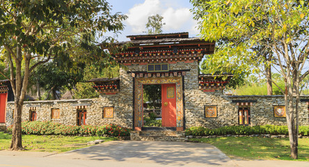 Chinese house.