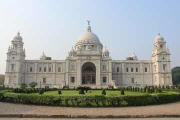 Fototapeta na wymiar Victoria Memorial Kolkata