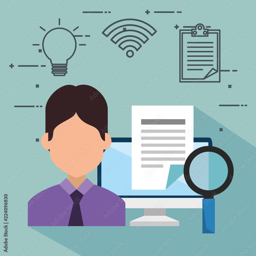 Poster desktop computer with connectivity 5g tech